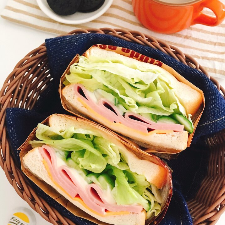 簡単カフェ風 ハムチーズサラダサンド レシピ 作り方 By 新米幸せママ 楽天レシピ 簡単カフェ風 ハムチーズサラダサンド レシピ 作り方 By 新米幸せママ 楽天レシピ